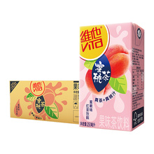 维他蜜桃茶果味茶饮料250ml*24盒