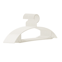 Meow Perfect Adult Seamless Clothes Hanger 10 Pack