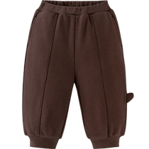 (Same style in the mall) Mini Balabala girls and baby pants skin-friendly and cute leg-locking trousers