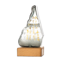 National Library Oracle Weather Storm Bottle Night Light Cultural and Creative Desktop Ornament Decoration for Birthday Gifts for Men and Women