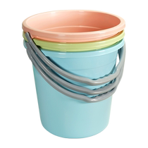 Miaoran bucket plastic bucket household bathroom bucket portable water storage outdoor bucket laundry bucket large bucket 1 piece