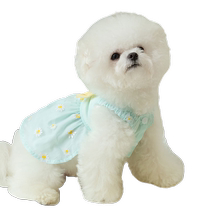 Daisy all-over princess skirt dog clothes Yorkshire pet Schnauzer Teddy Bichon summer thin style