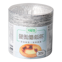 Aromatic Grass Egg Tarts Tin Cupcakes Food Grade Egg Tarpy Tin Paper Toaster Oven Disposable Egg Tarts Baking