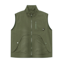 Zuoxi childrens clothing boys mountain vest childrens outdoor work vest autumn clothing 2024 new autumn quick-drying tops