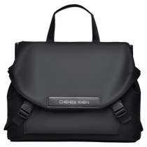 简约休闲男士斜挎包大容量时尚潮酷单肩包防泼水多功能商务男包02