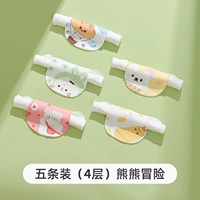 [Четвертый слой] 5 упаковок - Набор приключений Медведя (рекомендуется для девочек)