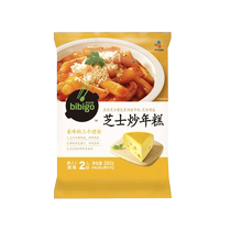 CJ Bibigo Instant Rice Cake Sticks Cheese Fried Rice Cake 390g × 1 bag Cheese Brushed Frankincense Microwave Ready
