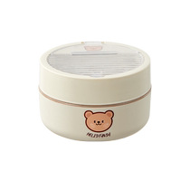 Ward Baihui breakfast cup with lid spoon soy milk porridge oatmeal cup 316 steel microwaveable take-out portable bowl