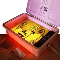 Sand Painting Bench Children Diy Handmade Sand Painting Trays Beginners Colorful Sand Puzzle Toys Graffiti Sand Painting Box Creative Gifts