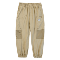 ebaer childrens casual pants 2024 summer new style boys sports versatile overalls trousers cool anti-mosquito pants trend