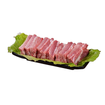 Rokunoxiang fine ribs cubes 650g bag of fresh pork juicy tender and delicious