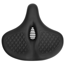 Permanent bicycle seat cushion thickened saddle shock-absorbing mountain bike commuter bike accessories widened ultra-soft saddle PJ