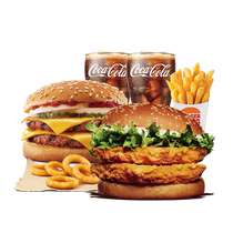 Burger King Double Decker Zhi Beef Meal for Two Single Electronic Voucher Redeemable in Store