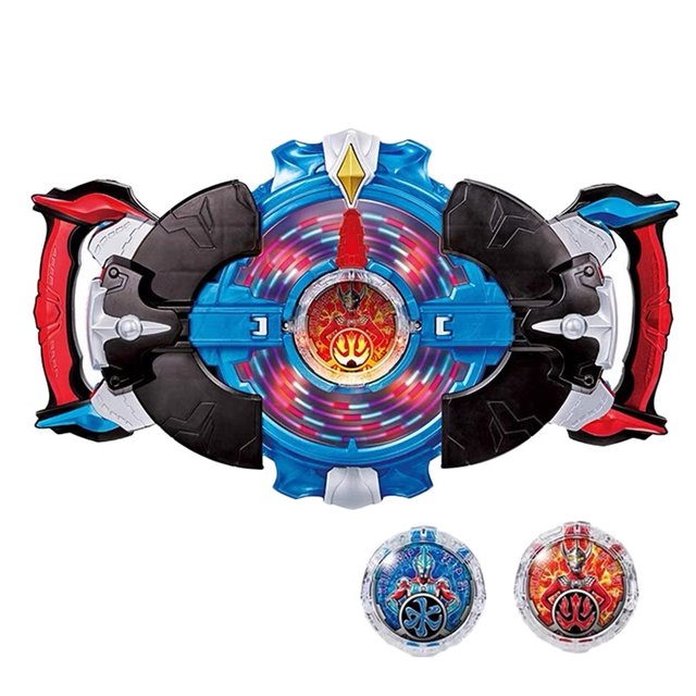 Bandai DX Ultraman Rob, Rosso Blue, Spin Flash Transformer, Geed Sublimator, ສຽງຈີນ