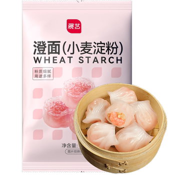 Zhan yi cheng fen cheng noodles wheat starch rice roll and shrimp dumplings