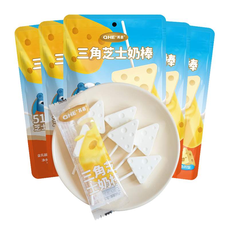 小奶花QHE高钙三角芝士奶酪棒8支装真的值得买吗？