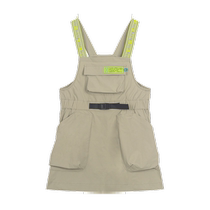 Maradin childrens clothing for girls and older children suspender skirt 2023 summer new style childrens workwear large pocket camping dress