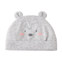 Liyingfang spring and autumn combed cotton 5A antibacterial soft and comfortable pullover hat for 6-month-old baby