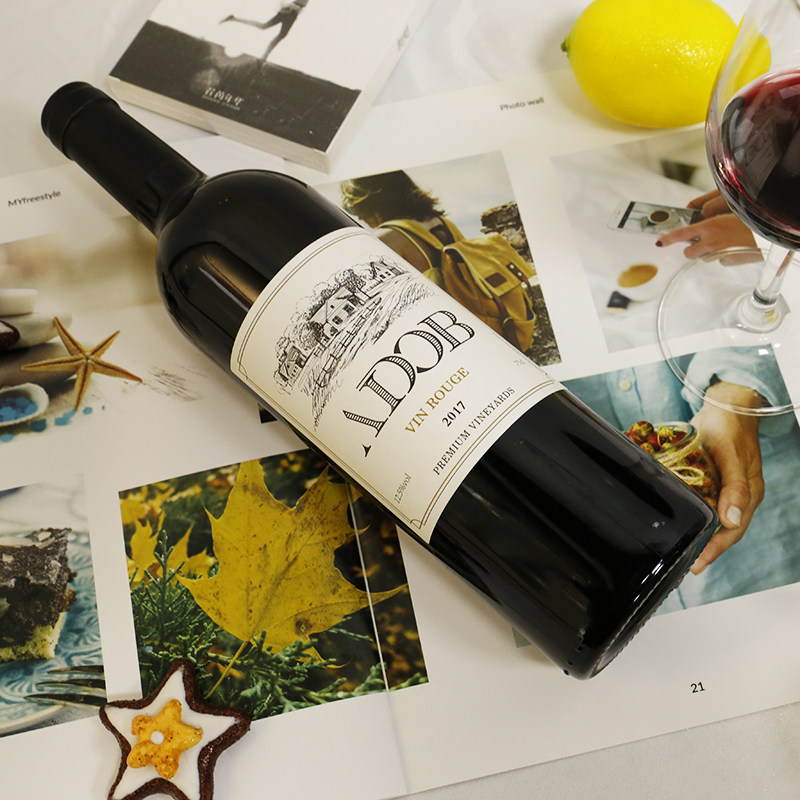 法国原瓶进口 ADOB 爱多堡 窖藏精选 干红葡萄酒 750ml*6支 天猫优惠券折后￥128包邮（￥228-100）