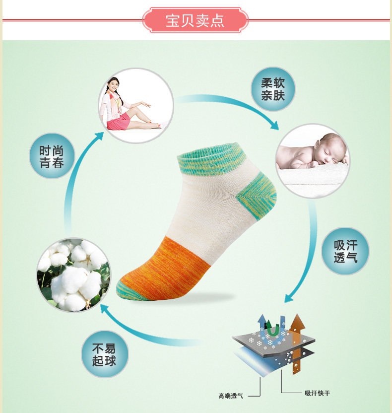 Chaussettes - collants GB3011-1 - Ref 755233 Image 22