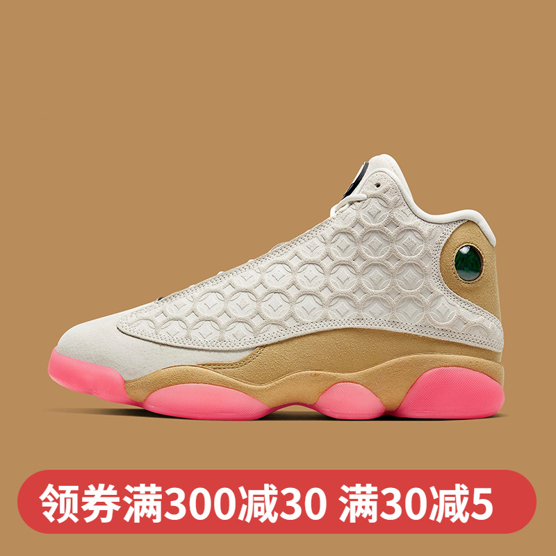 NIKE AIR JORDAN 13 CNY AJ13 China annual grey powder men's high cylinder basketball shoes CW4409-100