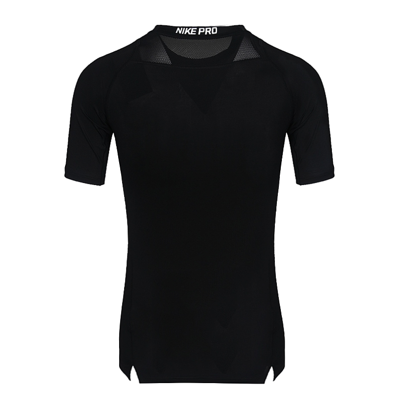 NIKE PRO COOL Bóng rổ nam chạy thể dục Quần thun ngắn tay 838094-010 - Áo phông thể thao áo top tank