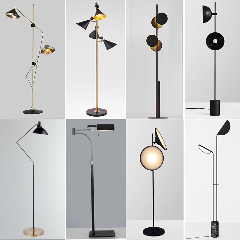 Floor Lamp Living Room Bedroom Scandinavian Post-Modern Designer High-End Normcore Model Room Sofa Side Vertical Table Lamp