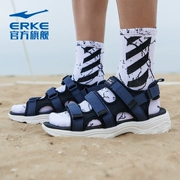 Dép thể thao mùa hè Hongxing Erke nam và nữ thủy triều ngoài trời thoáng khí nhẹ thời trang nam Velcro giày đi biển - Giày thể thao / sandles