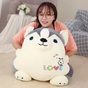 Linh vật quà tặng năm mới Dog Phần mềm mới CM05KG50 Xám Đen Đồ chơi vải sang trọng Dễ thương