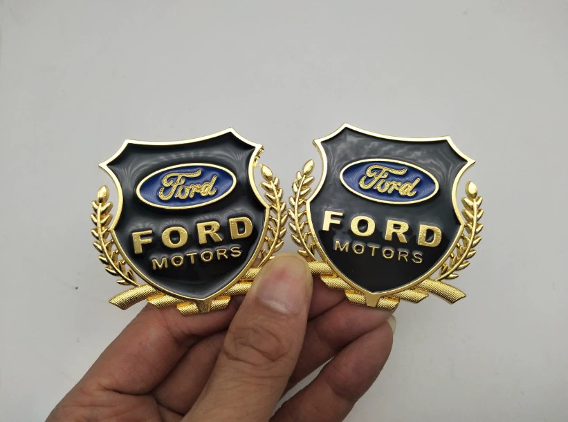 Ford sắc nét mới Mondeo cánh hổ Taurus thám hiểm kim loại ghi nhãn thay đổi trang trí cơ thể nhãn dán xe logo - Truy cập ô tô bên ngoài