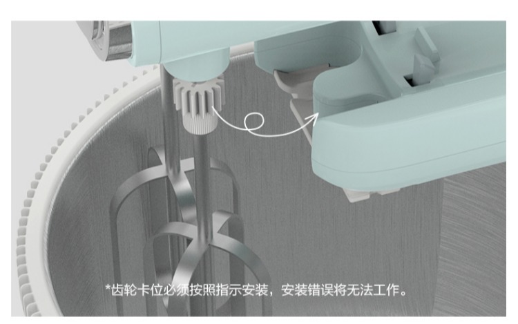 máy đánh trứng rẻ nhất Bear / Cubs DDQ-B03V1 Eggbeater Electric Desktop Máy trộn kem tự động - Máy trộn điện máy trộn bột mini gia đình