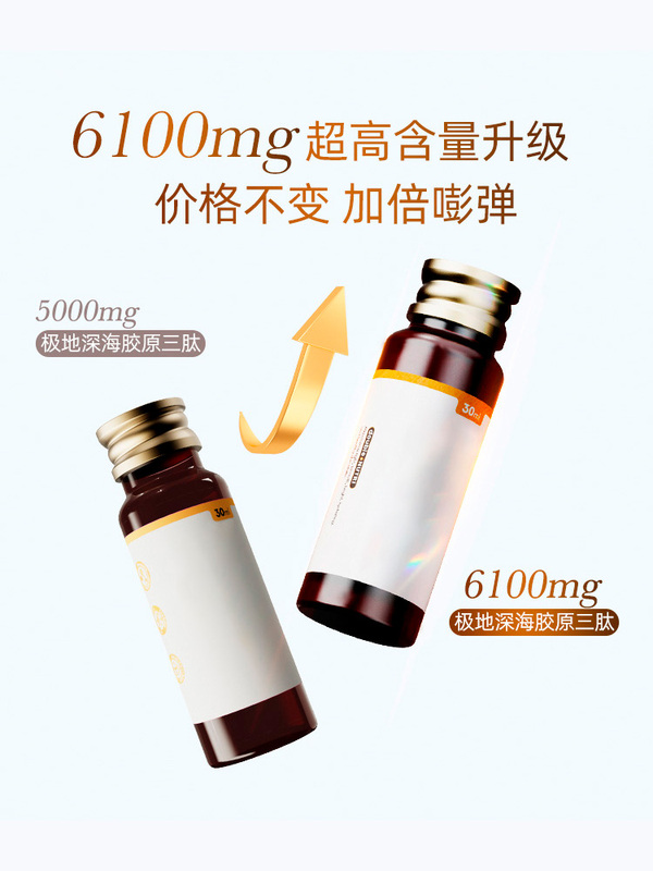 Norwegian Active Small Molecule Collagen Tripeptide, 24-Year Monte Gold Award Winner, 30ml/10 Vials