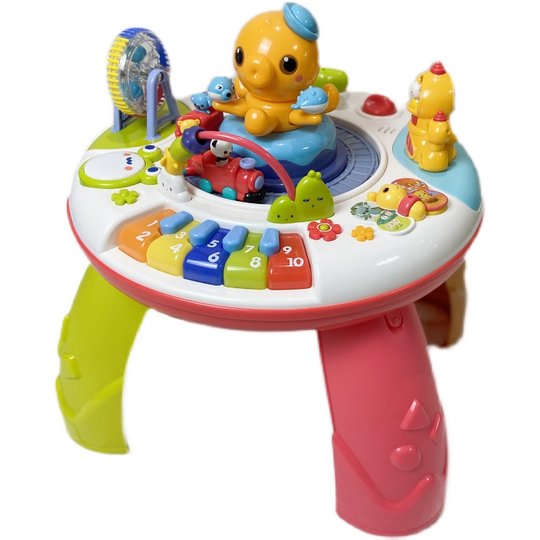 Guyu Learning Table Multifunctional Game Table for Infants and Toddlers Aged 1-3 Months Early Education Educational Polyhedron