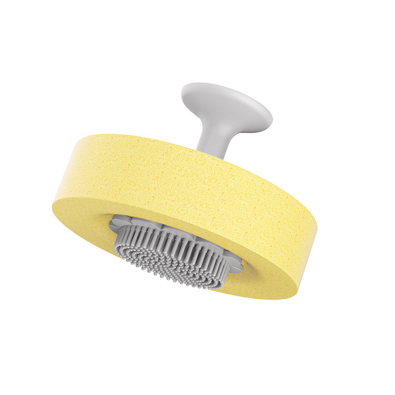 Silicone Sponge Dishwashing Brush, Thickened, with Built-In Suction Cup, Kitchen Brush for Pots and Dishes, Magical Non-Stick Oil Cleaning Silicone Sponge Dishwashing Brush, Thickened, with Built-In Suction Cup, Kitchen Brush for Pots and Dishes, Magical Non-Stick Oil Cleaning