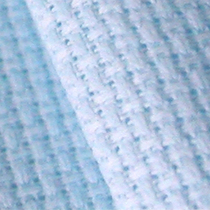 Korean Yedan cross stitch experience-14CT small grid sky blue light 30 * 30cm