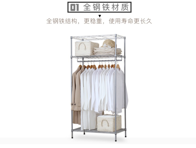 Yi Cai Tình yêu đơn giản tủ quần áo oxford thép vải kim loại đơn giản vải kinh tế hiện đại tủ thường dân - Buồng tủ quần áo thông minh