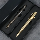 Изысканная бронзовая ручка Pure Copper Warbers Gun Pen Guor Day Gift Gif
