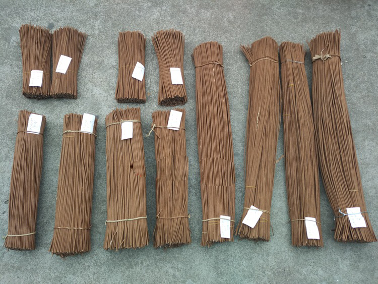 Factory direct sales paper wire flower rod lotus pole pine pole coffee wire bar dry rod