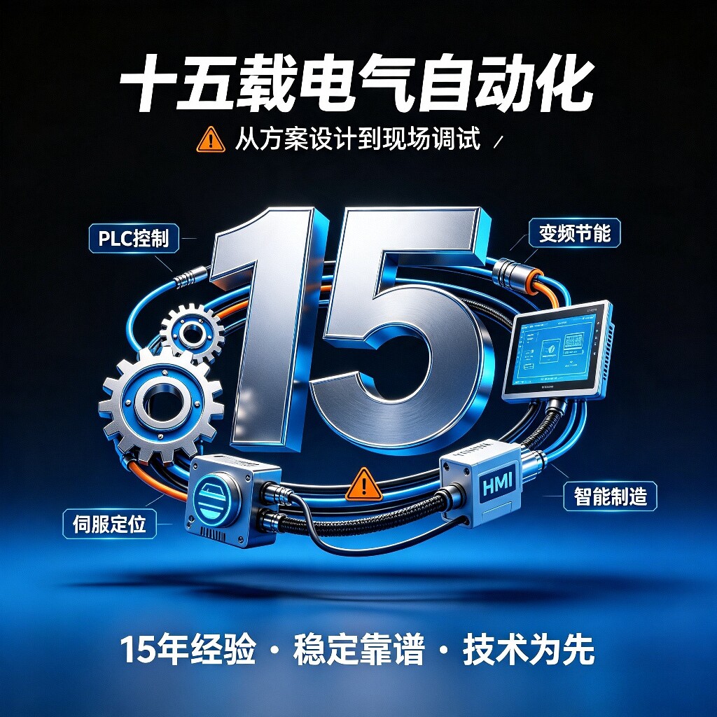 15年老店  电气自动化品牌店的LOGO