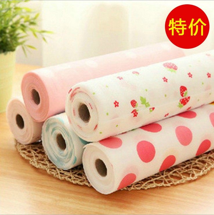 Printed Overall Cabinet Cushion Anti-Damp Cushion Home Drawer Pad Paper Kitchen Waterproof Slip Mat Drawer Cushion Wardrobe Mat