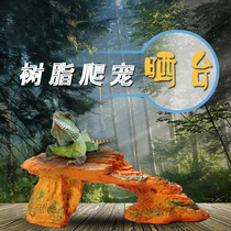 NOMO reptile lizard maned lion tortoise simulation stone resin sun table sun back decoration large cave landscaping