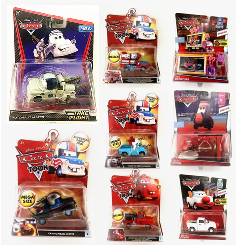 Authentic Mattel Cars Alloy Toy Car Pope Helmet Die-Cast Premium Rare Boxed Edition