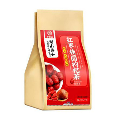 红枣桂圆枸杞红糖養生茶
