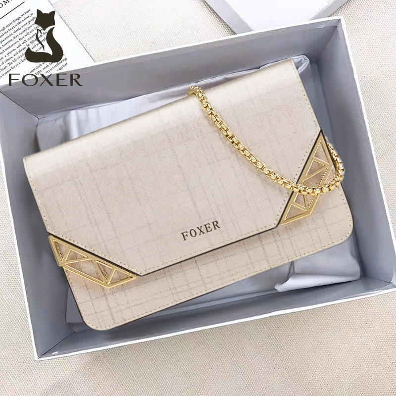 Gold fox bag women's messenger bag 2022 new trendy fashion ins niche design all-match chain shoulder bag