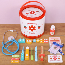 Childrens house little doctor toy set girl nurse suit boy girl stethoscope injection kit