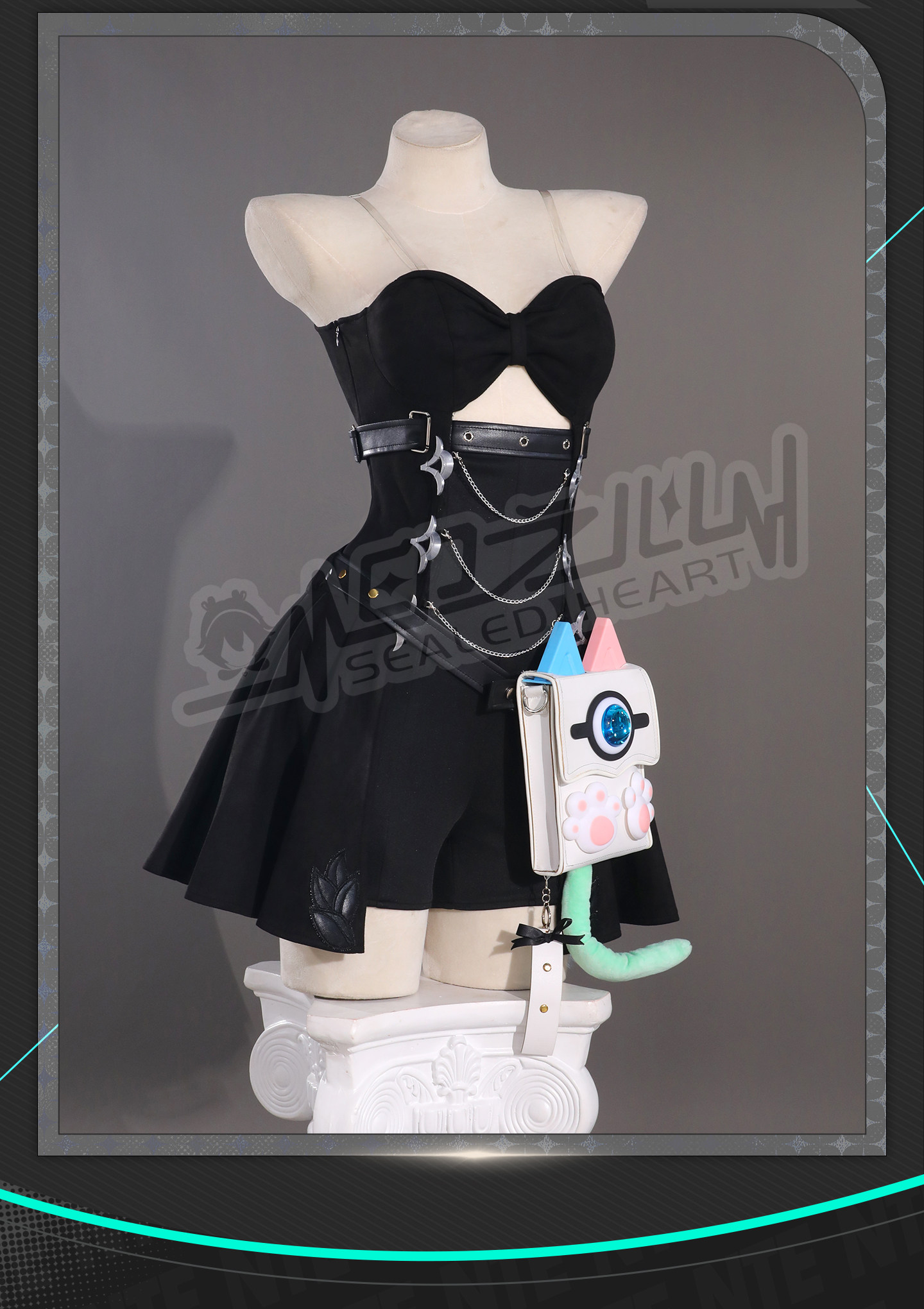 NTE Mint Full Cosplay Costume - Anime Character Outfit 8