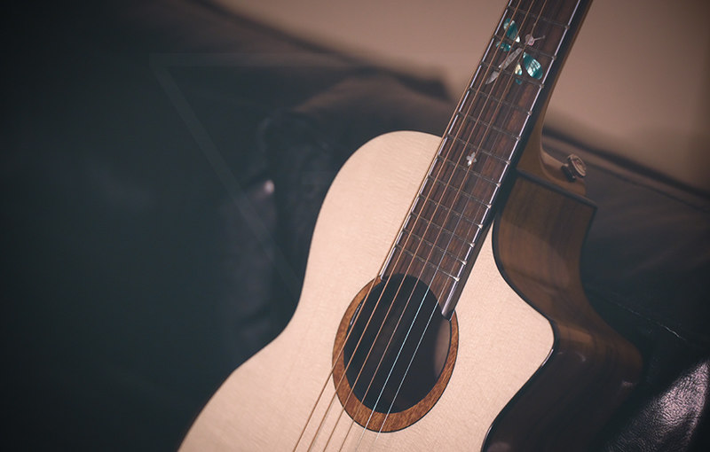 Mulgar guitar Mero Guitar MOLLOM-32K 32 inch children beginner introduction to folk classical guitar