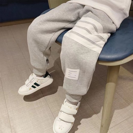 Four-bar sweatpants plus velvet and thickened thermal sweatpants and leggings