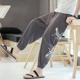 Trung Quốc bông gió chín điểm quần mùa hè đang lớn Harun quần cẩu gió cổ xà cạp thêu loose-fitting nam gusdresser