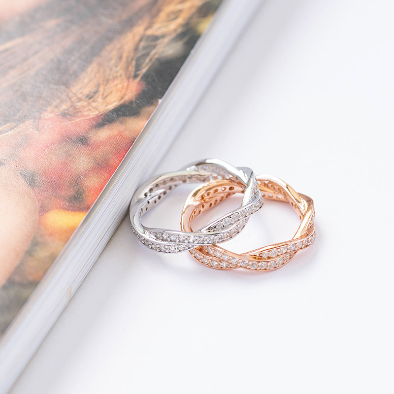 Bague Femme CHIC en Argenterie - Ref 3086411 Image 1